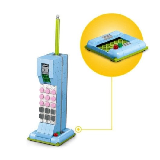 LEGO Creator 3in1 Telefono Retrò 383 Pezzi Modelli Anni '60, '80 e 2000