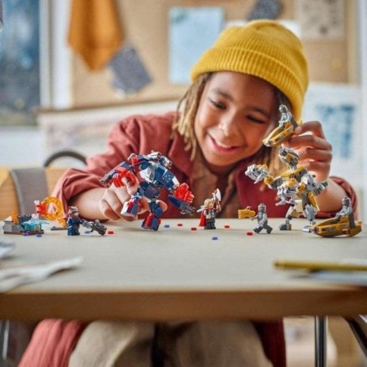 LEGO Marvel Thor de Vengadores: Endgame vs. Chitauri 373 pièces