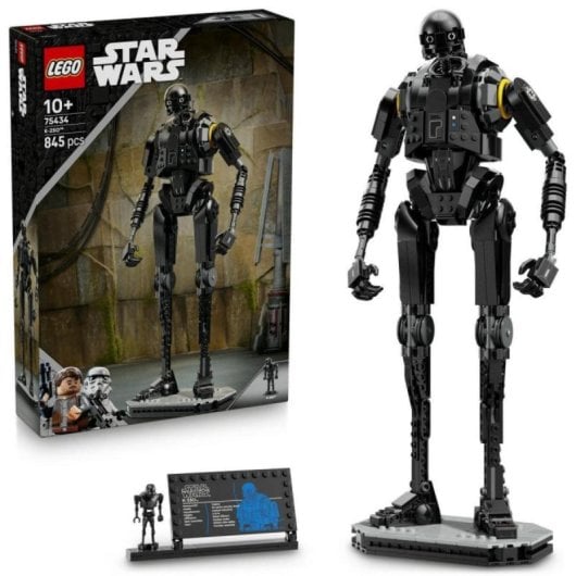 Figura LEGO Star Wars Droide de Seguridad K-2SO 845 Piezas Altura 41cm Articulable