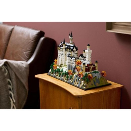 Set LEGO Architecture Castillo de Neuschwanstein 3455 Piezas Maqueta Coleccionable
