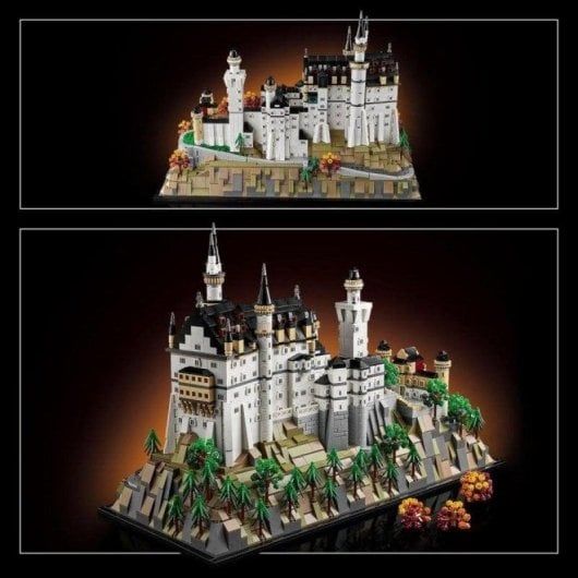 LEGO Architecture Castelo de Neuschwanstein 21063 3455 peças