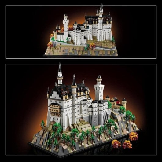 Set LEGO Architecture Castillo de Neuschwanstein 3455 Piezas Maqueta Coleccionable