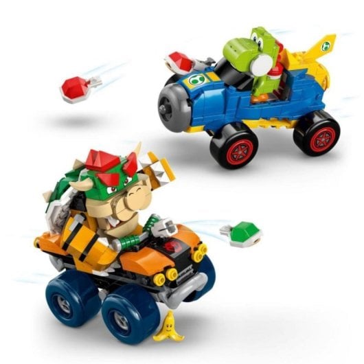 Set LEGO Super Mario Mario Kart Castillo de Bowser 1068 piezas 4 figuras compatible interactivo