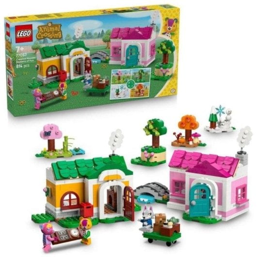 LEGO Animal Crossing Maisons Créatives Personnalisables 77057 814 pièces