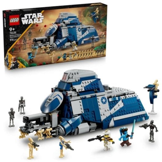 LEGO Star Wars MTT Separatista 75435 976 piezas, Batalla de Felucia, 9+, con minifiguras y droides