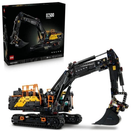 Excavadora Volvo EC500 Hybrid LEGO Technic Set Motorizado 2359 Piezas para Adultos