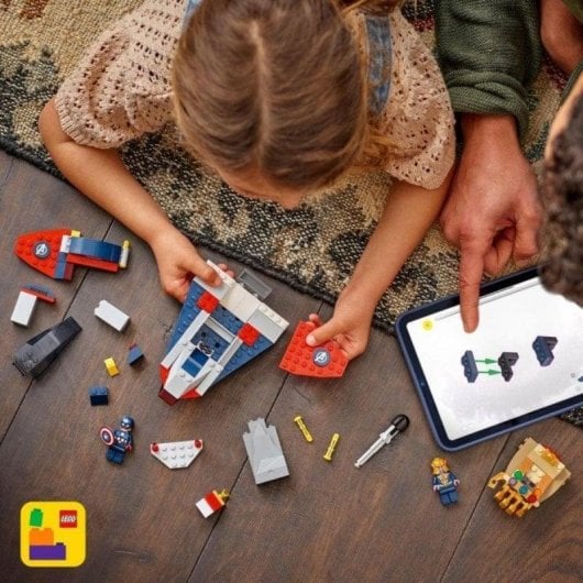 LEGO Marvel Super Heroes Captain America vs. Thanos 76319 107 Teile