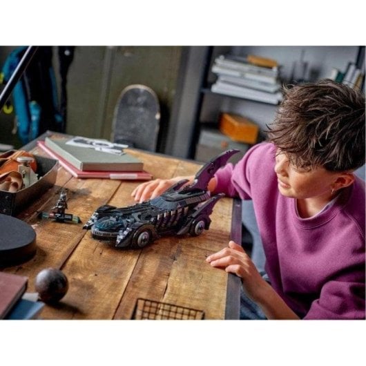 Batimóvil LEGO DC Batman 76304 Coleccionable 909 piezas Cabina abatible Minifigura