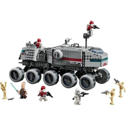 Set de Construcción LEGO Star Wars Juggernaut de la República 75413, 813 Piezas, 9+ años, 5 Minifiguras