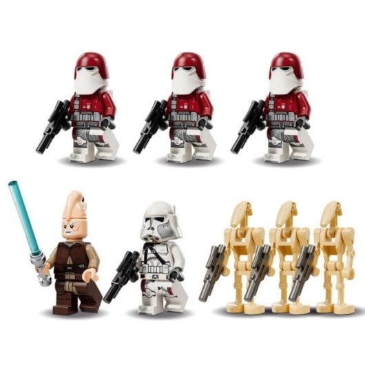 Set de Construcción LEGO Star Wars Juggernaut de la República 75413, 813 Piezas, 9+ años, 5 Minifiguras