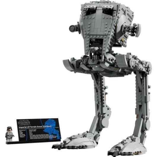 Set LEGO Star Wars Caminante AT-ST Ultimate Collector Series 1513 piezas Exposición Adultos