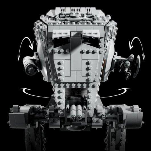Set LEGO Star Wars Caminante AT-ST Ultimate Collector Series 1513 piezas Exposición Adultos
