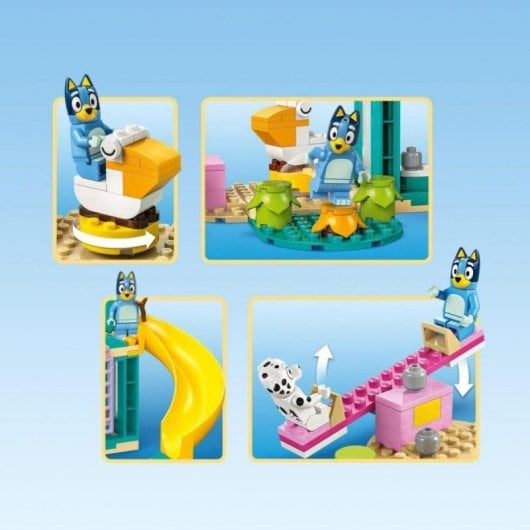 Set de Construcción LEGO Bluey 11201 Parque de Juegos con Bluey y Chloe, 104 piezas