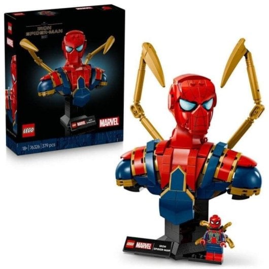 LEGO Marvel Adults 76326 Iron Spider-Man 379 pièces