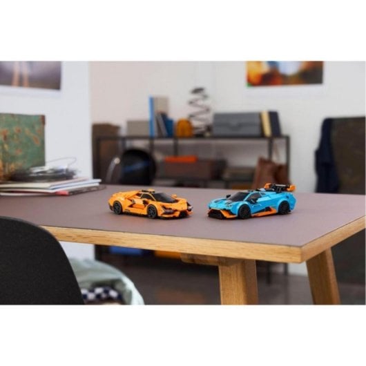 Set LEGO Lamborghini Revuelto y Huracán STO 2 Coches Incluidos 607 Piezas Speed Champions
