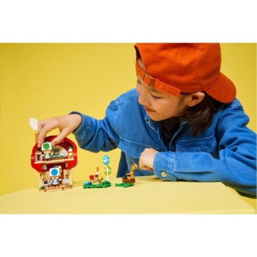 Set de construcción LEGO Super Mario 72041 Fiesta en la casa de Toad 276 piezas interactivo