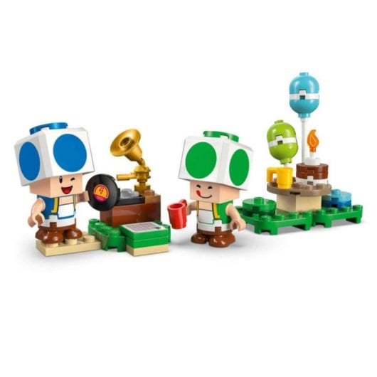 Set de construcción LEGO Super Mario 72041 Fiesta en la casa de Toad 276 piezas interactivo