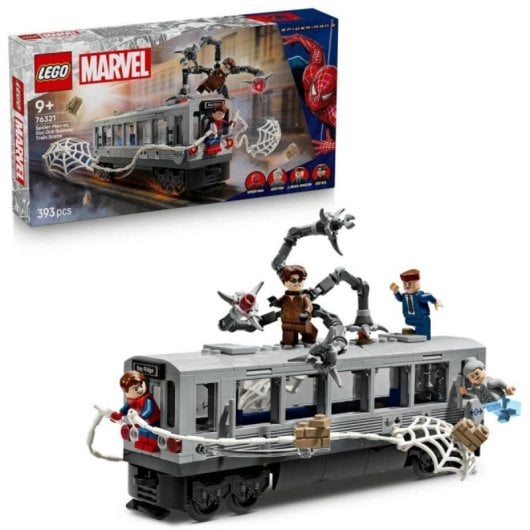 Set LEGO Marvel Spider-Man vs. Doc Ock 76321 393 Piezas Minifiguras Construcción