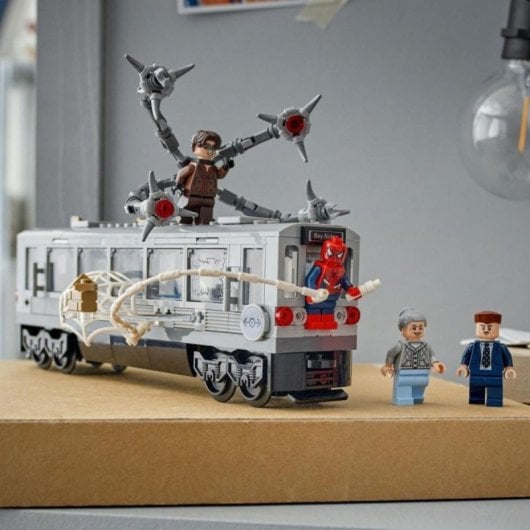 Set LEGO Marvel Spider-Man vs. Doc Ock 76321 393 Piezas Minifiguras Construcción