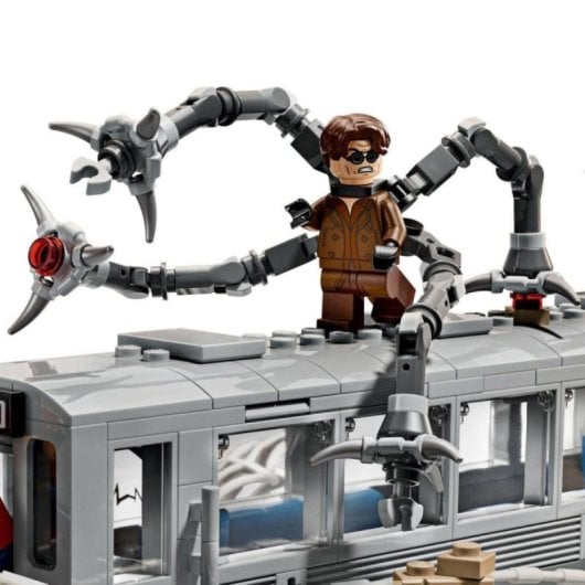 Set LEGO Marvel Spider-Man vs. Doc Ock 76321 393 Piezas Minifiguras Construcción