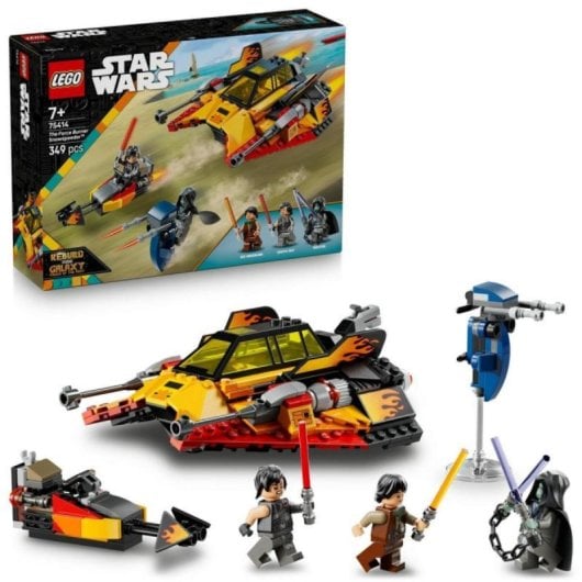 Set construcción LEGO Star Wars Speeder de Nieve Force Burner 75414 349 piezas doble cabina