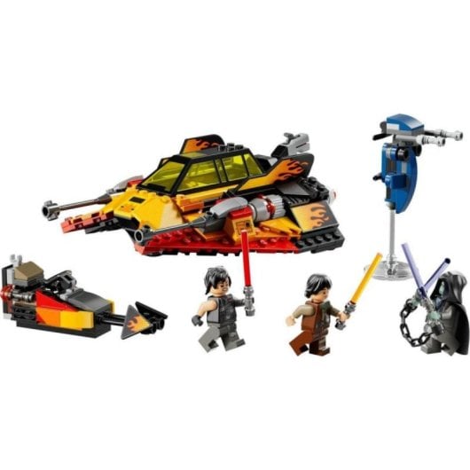 Set construcción LEGO Star Wars Speeder de Nieve Force Burner 75414 349 piezas doble cabina