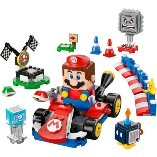 Set de construcción LEGO Super Mario 72043 Mario interactivo y Kart estándar