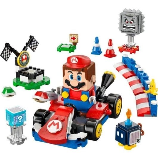 LEGO Super Mario Mario Interativo e Kart Padrão 72043 278 peças
