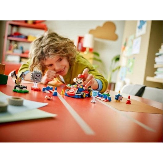 Set de construcción LEGO Super Mario 72043 Mario interactivo y Kart estándar