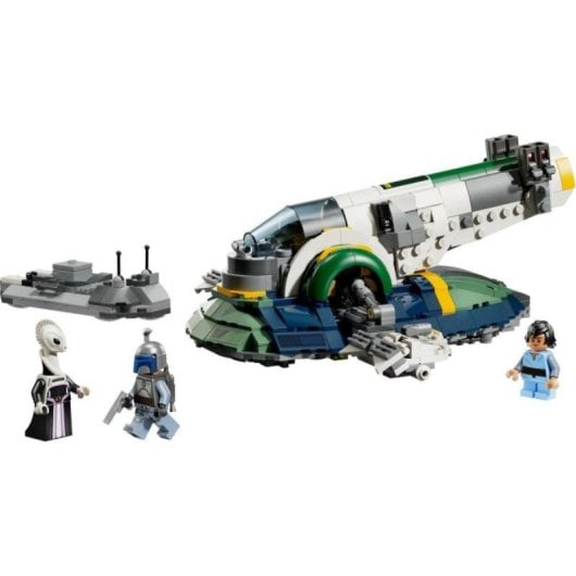 Set de construcción LEGO Star Wars Nave Estelar de Jango Fett 707 piezas 3 minifiguras
