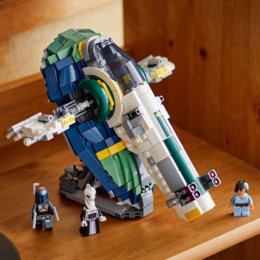 Set de construcción LEGO Star Wars Nave Estelar de Jango Fett 707 piezas 3 minifiguras