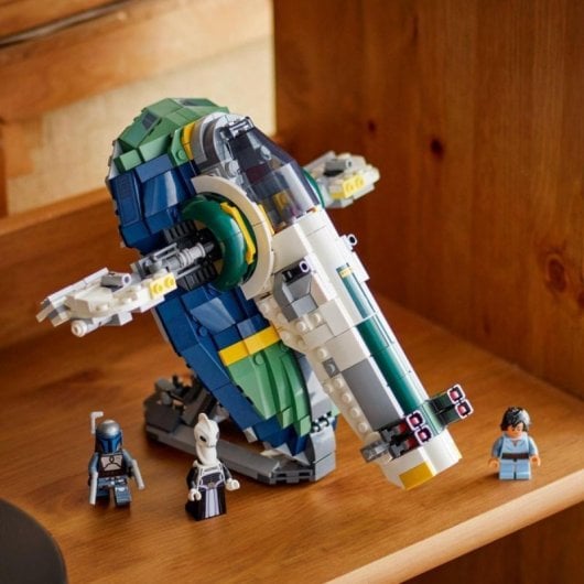 Set de construcción LEGO Star Wars Nave Estelar de Jango Fett 707 piezas 3 minifiguras