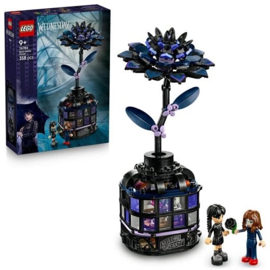Set de Construcción LEGO Miércoles Dalia Negra 76784 358 piezas minifiguras extraíbles