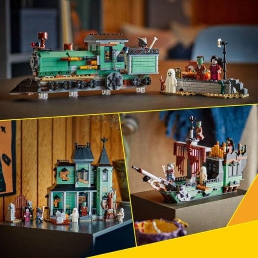 Set de construcción LEGO Creator 3en1 Mansión Encantada 736 piezas multiconstrucción