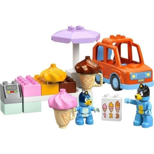 Set LEGO DUPLO Bluey Excursión a la Heladería 22 piezas motricidad fina