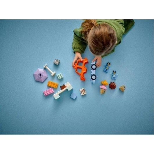 Set LEGO DUPLO Bluey Excursión a la Heladería 22 piezas motricidad fina