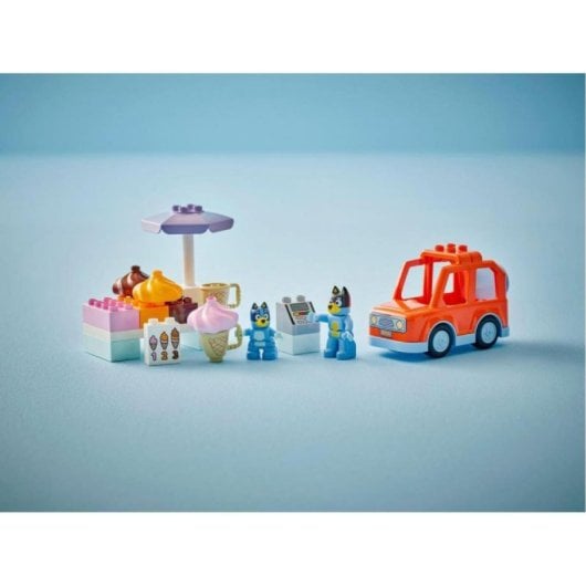 Set LEGO DUPLO Bluey Excursión a la Heladería 22 piezas motricidad fina
