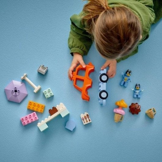 Set LEGO DUPLO Bluey Excursión a la Heladería 22 piezas motricidad fina