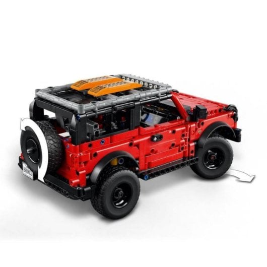 Furgoneta LEGO Technic Ford Bronco 42213 Motor V6 Suspensión Realista 943 Piezas