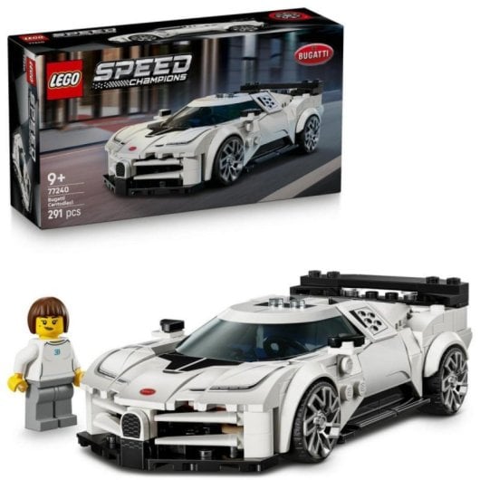 Set de construcción LEGO Speed Champions Bugatti Centodieci 291 piezas minifigura