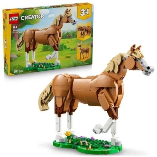 LEGO Creator 3en1 Cheval Noble 31166 685 pièces
