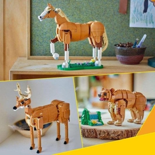 LEGO Creator 3en1 Cheval Noble 31166 685 pièces