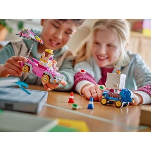 Set LEGO Super Mario Mario Kart Wario y Rey Boo 512 piezas Derrape Interactivo