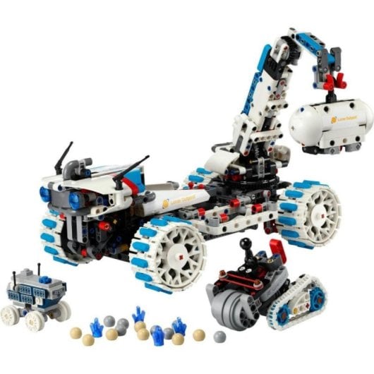 Set LEGO Technic Vehículo Espacial Lunar Outpost 42211 Róver Lunar 1082 piezas para expertos