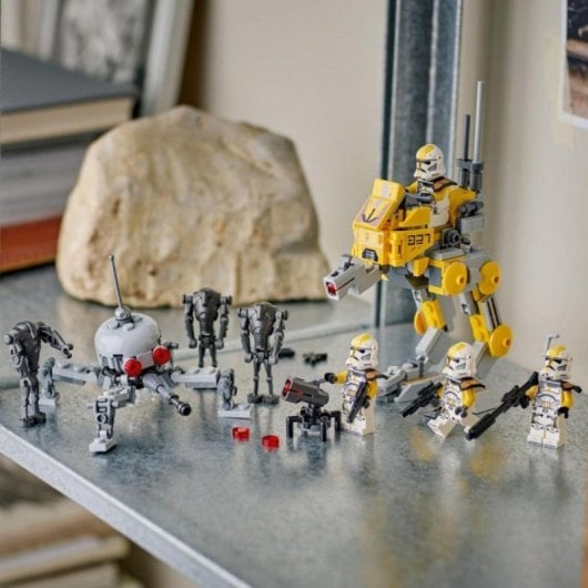 Set LEGO Star Wars Soldados Clon del 327 Cuerpo Estelar 75431 258 piezas y Droides