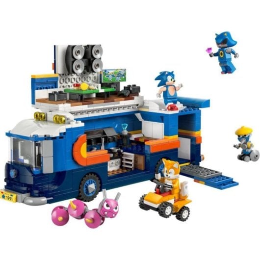 Set LEGO Sonic Camión de Operaciones 77006 747 piezas, figuras y funciones interactivas