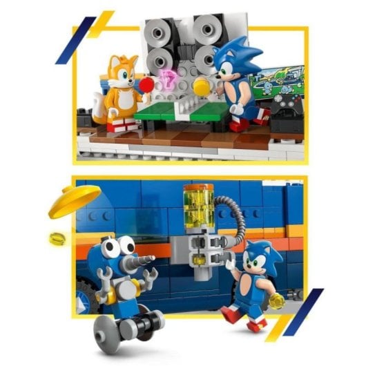 Set LEGO Sonic Camión de Operaciones 77006 747 piezas, figuras y funciones interactivas