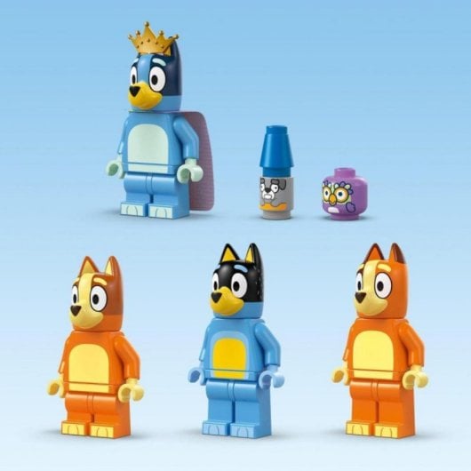 Set de construcción LEGO Bluey Casa Familiar 382 piezas para juego creativo