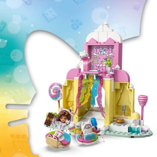Set de construcción LEGO 11205 Montaña de Dulces y Jardín de Gatitos, 263 piezas, Gabby's Dollhouse
