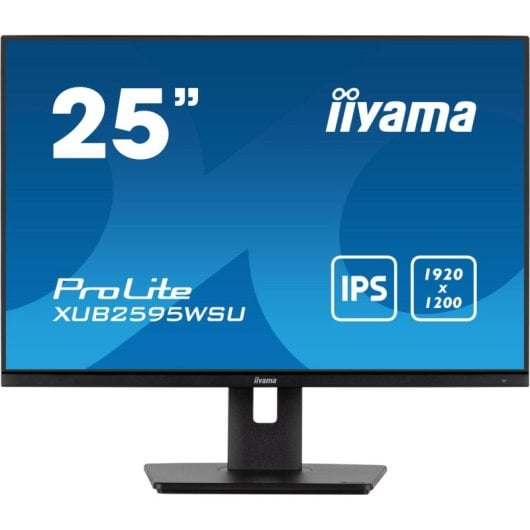 iiyama ProLite XUB2595WSU-B5, 25", 1920x1200, IPS, LED, 4ms, Noir